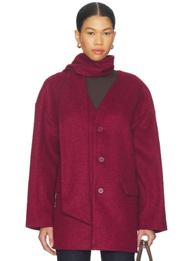 ALL THE WAYS STEVIE 大衣  老钱风REVOLVE小众新款