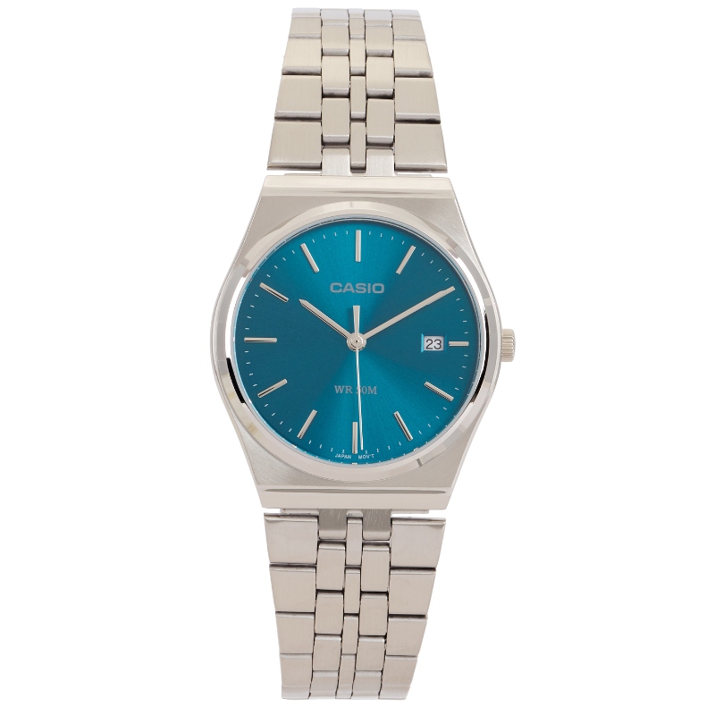 卡西欧 MTPB145 手表 蓝色REVOLVE小众新款