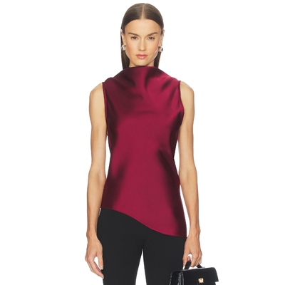 [春季新品]Marques ' Almeida  上装酒红色辣妹风REVOLVE新