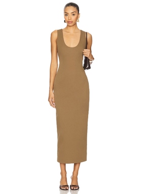 Ronny Kobo TILLY 长裙 绿色REVOLVE小众新款