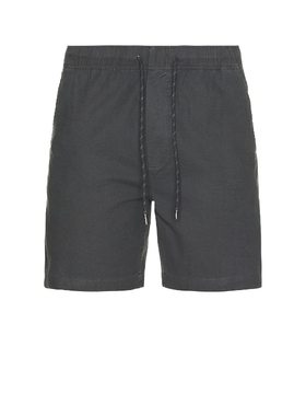 Faherty ESSENTIAL 抽绳短裤 深灰色 运动复古风REVOLVE