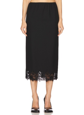 [冬季新品] Helsa 黑色静奢风老钱风REVOLVE小众新款