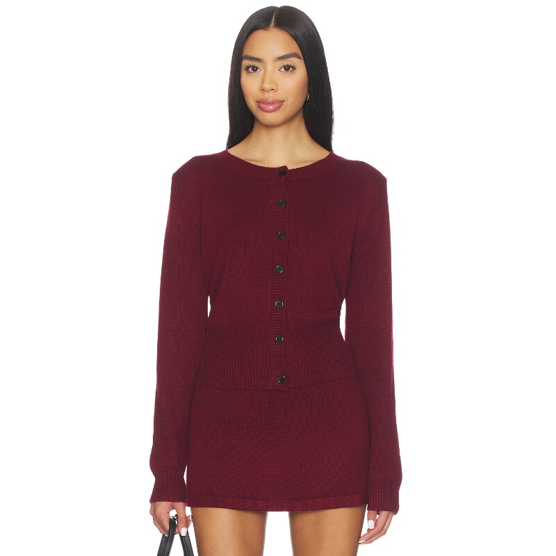 [夏季新品]Amelie Teje ELLE KNIT 上衣 红色REVOLVE小众春季