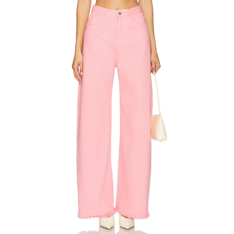 [冬季新品] Marques ' Almeida 粉色牛仔裤REVOLVE小众新款