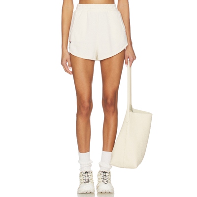 Aviator Nation ESSENTIAL 短裤 奶油色 美式休闲风REVOLVE小众新