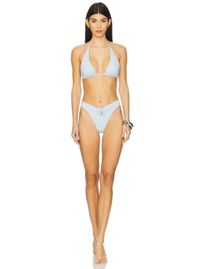 Maygel Coronel MALANGA 比基尼套装 Baby BlueREVOLVE小众新款