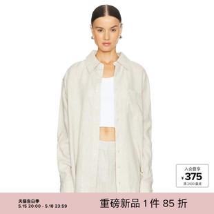 衬衫 GRLFRND BOYFRIEND LINEN REVOLVE小众新款