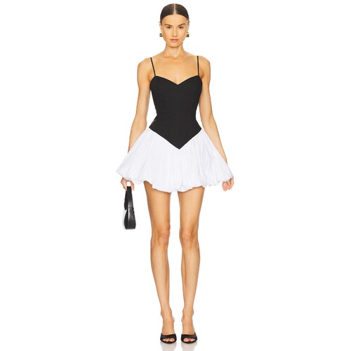 [夏季新品]Bardot LISSETT 连衣裙 黑色、白色REVOLVE小众