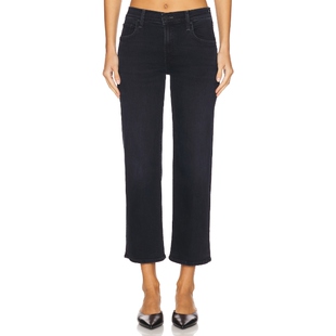 [春季新品]MOTHER简约风深蓝色直筒中裤REVOLVE