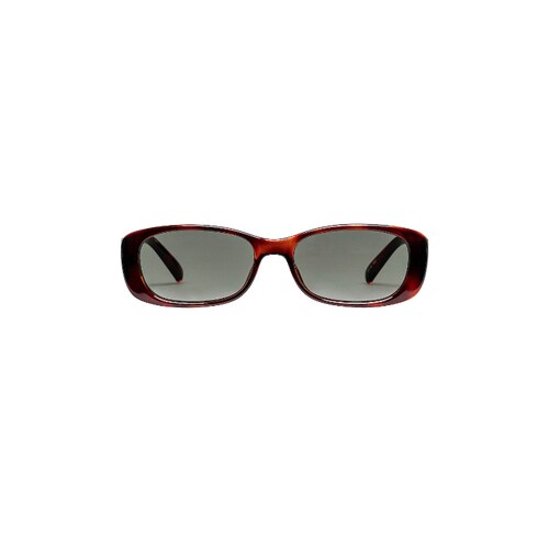 Le Specs棕红色太阳眼镜全框百搭防晒遮阳墨镜秋冬新品REVOLVE