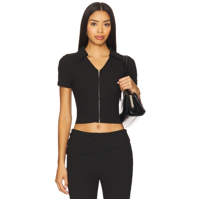 [春季新品]Lovers and Friends ZOEY 上装黑色辣妹风REVOLVE新款