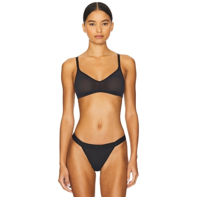 [冬季新品]Negative Underwear SIEVE NON-WIRE 胸罩 黑色REVOLVE