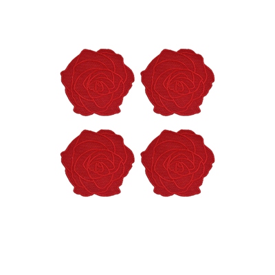 Chefanie Red Rose Cocktaill Napkins Set Of 4revolve时尚小众