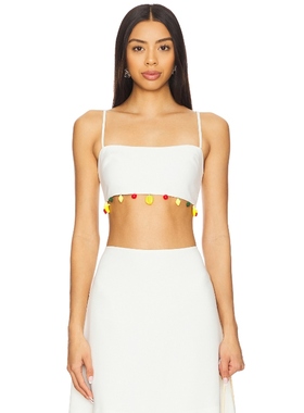 Tyler McGillivary 上装白色y2k辣妹风REVOLVE