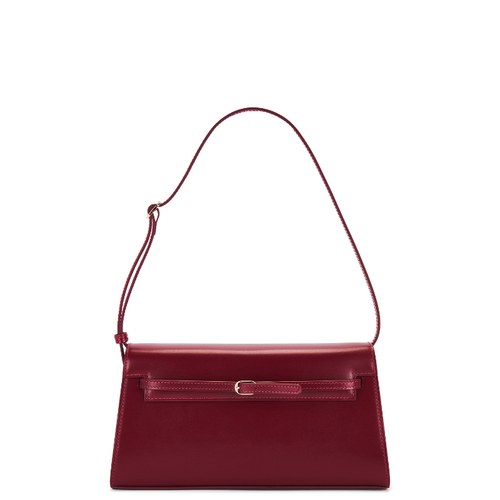 VERAFIED DARK CHERRY 肩包 酒红色REVOLVE小众新款