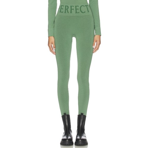 Perfect Moment PERFECT 打底裤 绿色 运动复古风REVOLVE小众新款