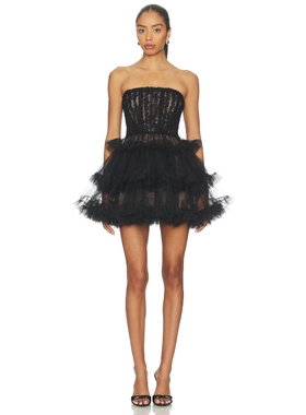 AKNVAS EDEL 裙子 黑色REVOLVE小众新款