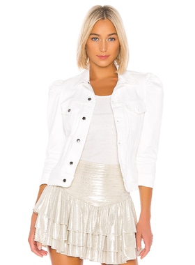 [春季新品]retrofete ADA 夹克白色短款简约牛仔外套REVOLVE小众