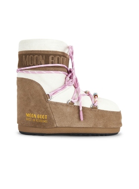 MOON BOOT ICON LOW 靴子 白色 女款REVOLVE小众新款