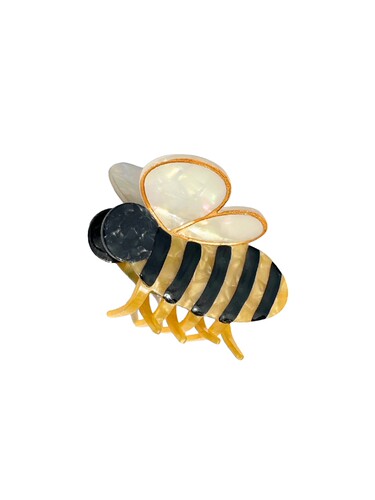 Solar Eclipse Hand-painted Bee Claw Hair Clip 26春夏新品 rev