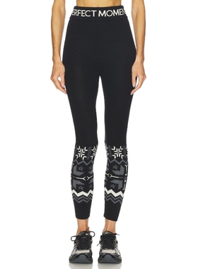 Perfect Moment NORDIC 打底裤 黑色 美式休闲风REVOLVE小众新款