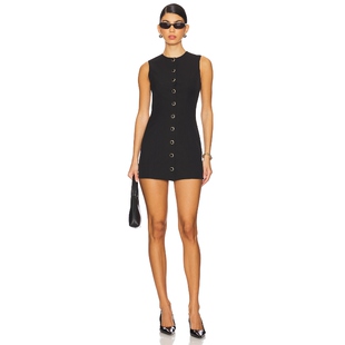 [春季新品]SNDYS EMILIANA 裙子 黑色REVOLVE小众