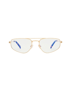 Luv Lou The Harvey Blue Light Glasses revolve小众新款