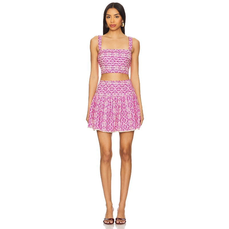 SAYLOR BIA 连衣裙女 粉色REVOLVE小众新款