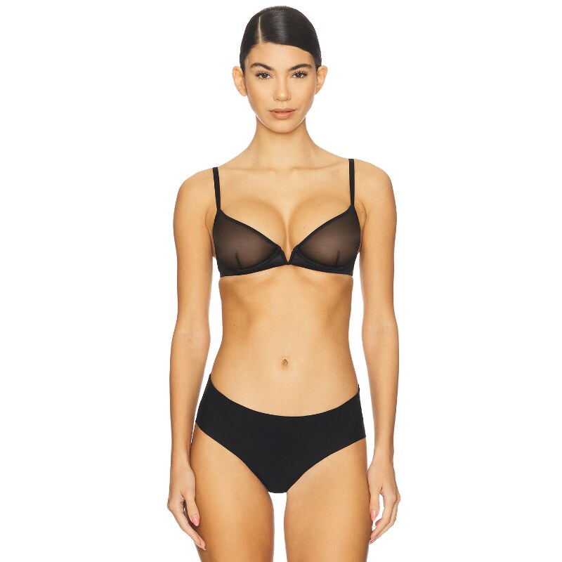 Commando CHIC 钢圈胸罩 黑色REVOLVE小众新款