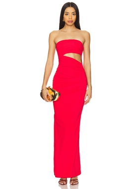 superdown MESSI 裙子 红色 美式性感REVOLVE小众新款