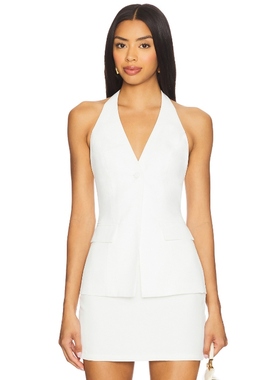 ALL THE WAYS NATALYNA 背心 白色REVOLVE小众新款