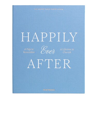 Printworks HAPPILY EVER AFTER WEDDING ALBUM 相册 revolve小众