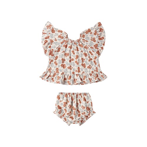 Rylee + Cru Butterfly Top & Bloomer Set 26夏季新品 revolve小