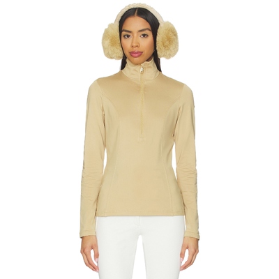 Goldbergh 戈德堡 Serena Ski Pully 棕黄色 y2k辣妹风REVOLVE小