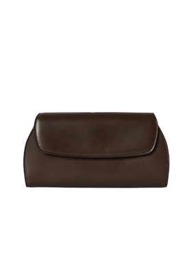 The Row CURVED 包袋 revolve小众新款 巧克力色