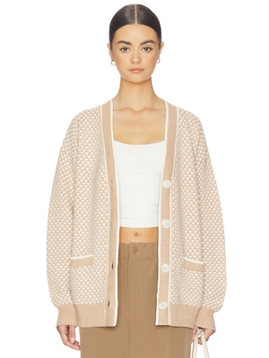 Varley Tarran Stitch Knit Cardigan revolve小众新款