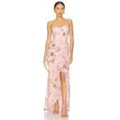 春季 NADINE 新品 Yumi Kim 裙子 粉色REVOLVE小众