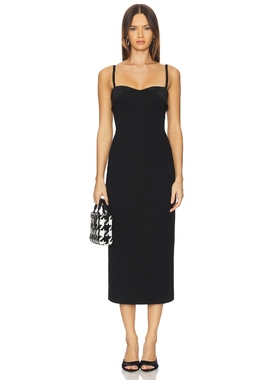 MAJORELLE SHEA 裙子 黑色REVOLVE小众新款