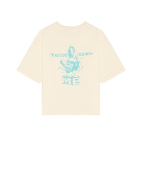 Y,IWO T恤 奶油色REVOLVE小众新款