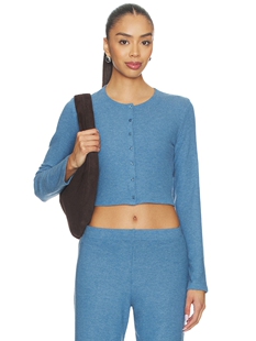 LAUREN revolve小众新款 短款 针织开衫 LESET