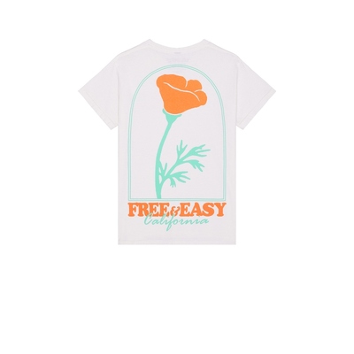 [冬季新品]Free & Easy SUPERBLOOM T恤 白色REVOLVE小众