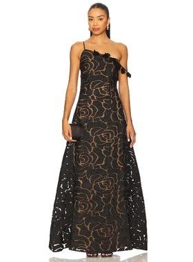 Sonya Moda PALOMA 长裙 黑色REVOLVE小众新款