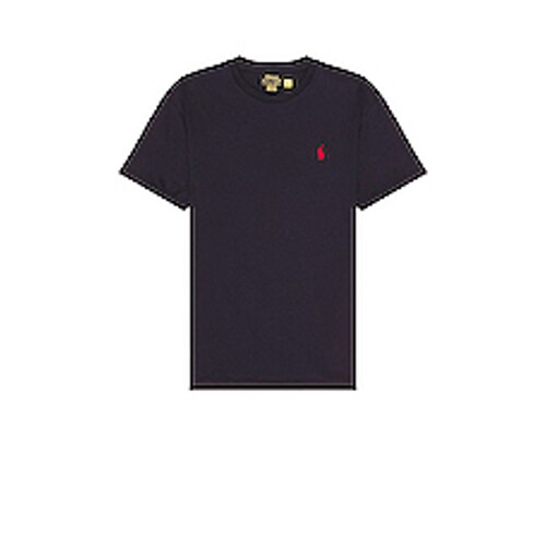 Polo Ralph Lauren夏季新品黑色上装圆领通勤风短袖衬衫REVOLVE