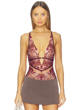 Thistle and Spire CHANTERELLE 紧身服 淡紫色 y2k辣妹风REVOLVE