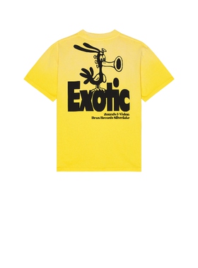 Deus Ex Machina ZOUNDS 夏季T恤 黄色REVOLVE小众新款
