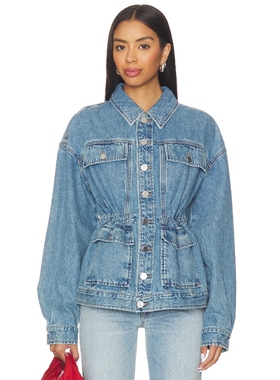 [冬季内搭]Rag & Bone AMY 牛仔夹克 蓝色辣妹风REVOLVE小众新款