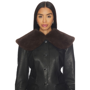 棕色REVOLVE小众新款 衣领 DAGNA EAVES