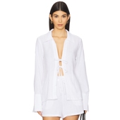 Daughter 2辣revolve小众新款 TIED 长袖 Favorite 白色 AND 上装