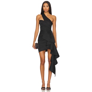 ELLIATT CONVERGENCE 裙子 黑色 y2k辣妹风REVOLVE小众新款