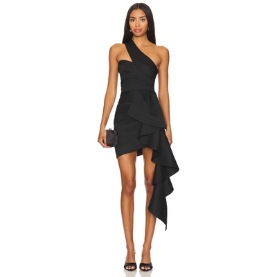 ELLIATT CONVERGENCE 裙子 黑色 y2k辣妹风REVOLVE小众新款